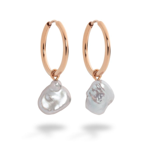 Paul Hewitt Earring treasure pearl rose gold