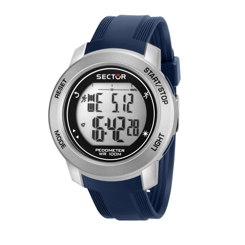 Orologio SECTOR uomo Ex-37 digitale blu multi funzione