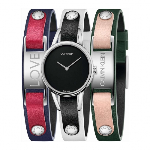 Orologio CALVIN KLEIN donna 'My Calvins' - 3 cinturini