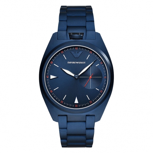 Orologio EMPORIO ARMANI uomo Nicola acciaio blu