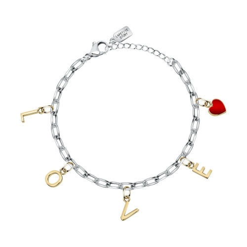 Bracciale LA PETITE STORY acciaio Love