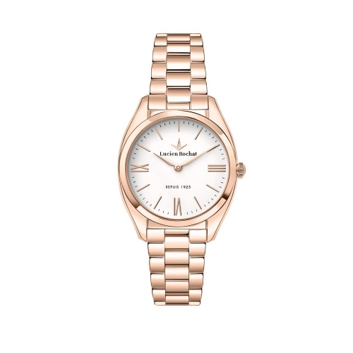 Orologio LUCIEN ROCHAT donna Mademoiselle oro rosa / bianco