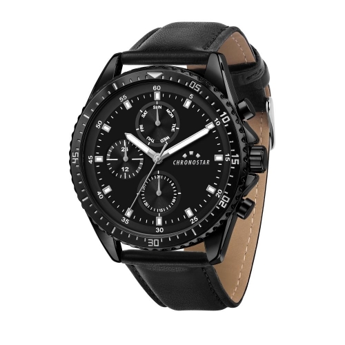 Orologio CHRONOSTAR uomo Race multi funzione nero