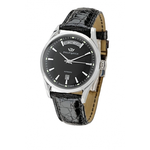 Philip Watch Sunray 3h auto black dialblack st