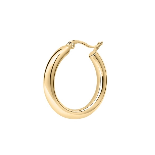 La Petite Story Hoop earring yg circle 20mm