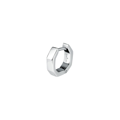 Morellato Motown single earring hoop ss 11mm