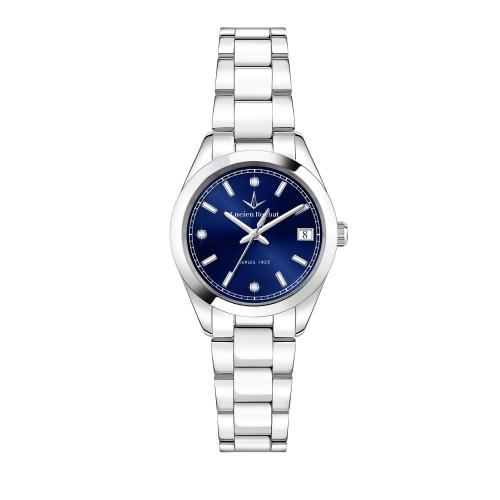 Orologio LUCIEN ROCHAT donna Madame acciaio / blu