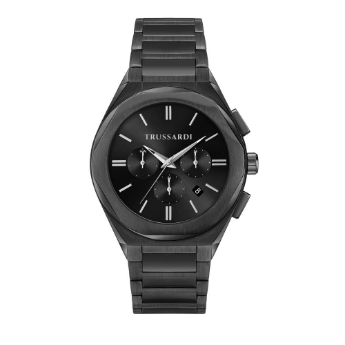 Orologio TRUSSARDI uomo Brink multi total black