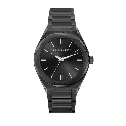 Orologio TRUSSARDI uomo Brink tempo total black