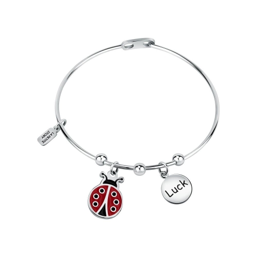 Bracciale LA PETITE STORY Friendship acciaio Coccinella