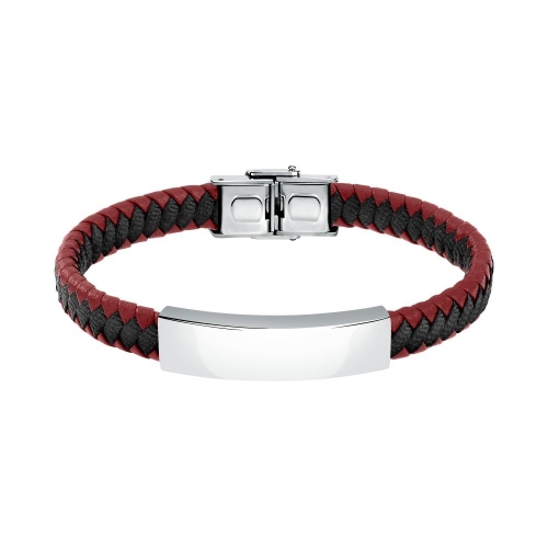 Bracciale SECTOR uomo Bandy rosso / nero