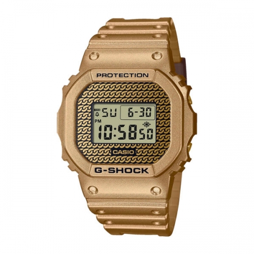 G shock gold watch fashion