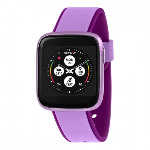 Smartwatch SECTOR S-04 Colours gomma lilla  / viola