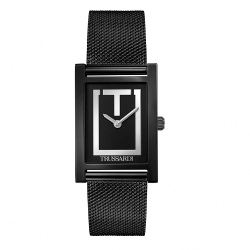 Orologio TRUSSARDI donna T-strict acciaio nero