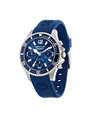 Orologio SECTOR uomo 230 multi funzione / gomma blu