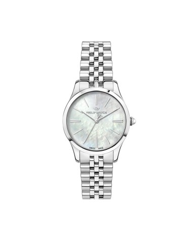 Philip Watch Grace 32mm 3h white mop dial br ss