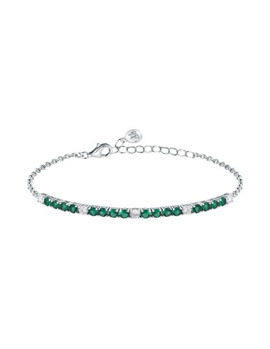 Bracciale MORELLATO donna Tesori argento / cristalli verdi