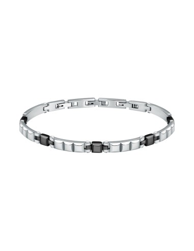 Morellato Motown bracelet ss+ip black 21cm