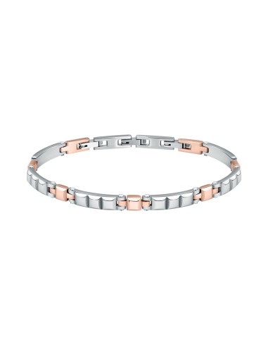 Morellato Motown bracelet ss+ip rose gold 21cm