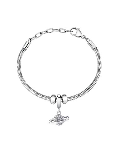 Bracciale MORELLATO Drops acciaio snake / saturno