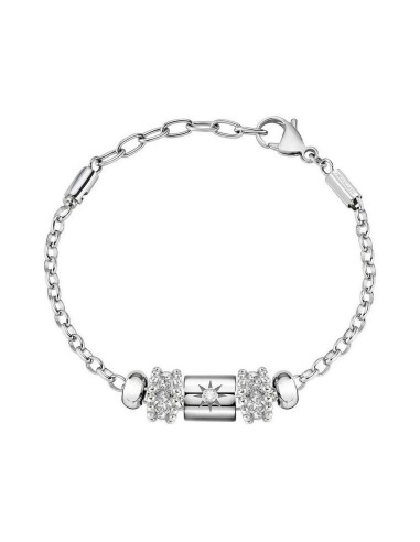 Bracciale MORELLATO donna Drops acciaio / cristalli bianchi