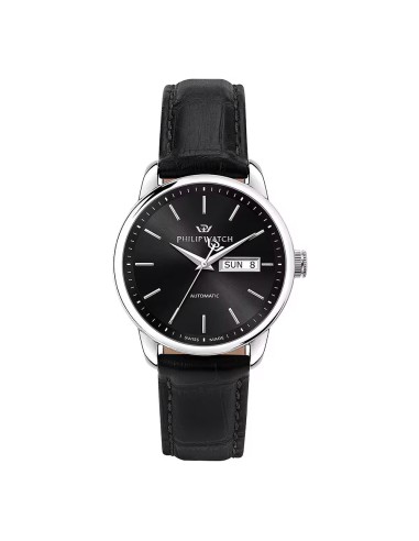 Orologio PHILIP WATCH uomo Anniversary Automatico pelle nero