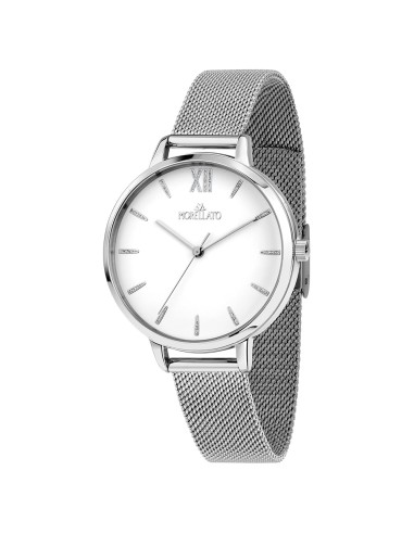 Orologio MORELLATO donna Poetica tempo mesh acciaio / bianco