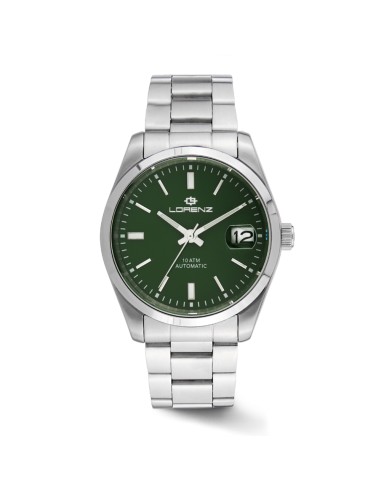 Orologio LORENZ uomo Ginevra King Automatico acciaio / verde