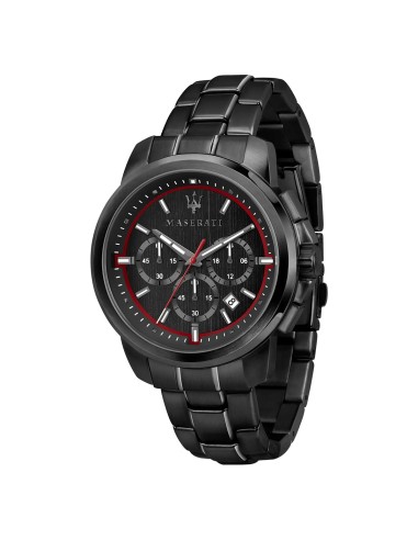 Orologio MASERATI uomo Successo cronografo acciaio nero