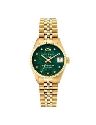 Orologio PHILIP WATCH donna Caribe Jubilee oro / verde / diamond