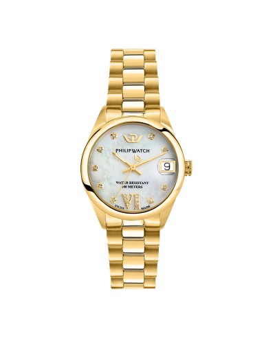 Orologio PHILIP WATCH donna Caribe dorato / diamond / bianco