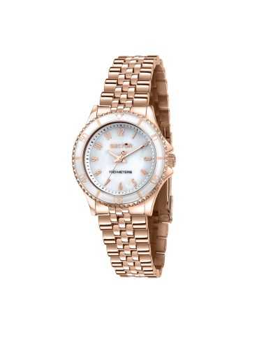 Orologio SECTOR donna 230 tempo acciaio oro rosa / bianco