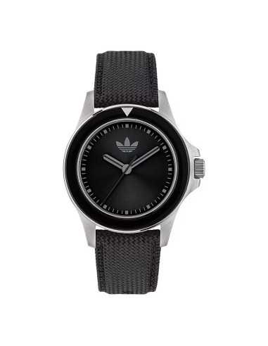 Orologio ADIDAS uomo EXPRESSION ONE pelle nero / acciaio