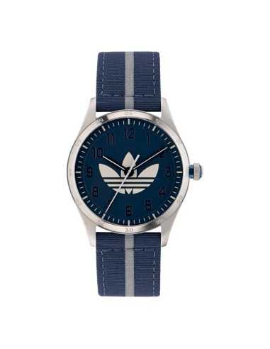 Orologio ADIDAS uomo CODE FOUR tessuto blu / grigio