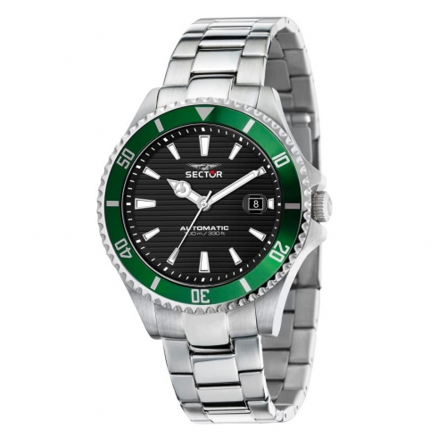 Orologio SECTOR Uomo 230 Automatico Datario Acciaio Verde