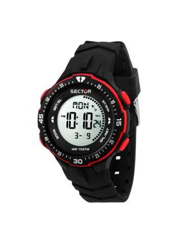 Orologio SECTOR uomo Ex-26 digitale multi funzione nero / rosso