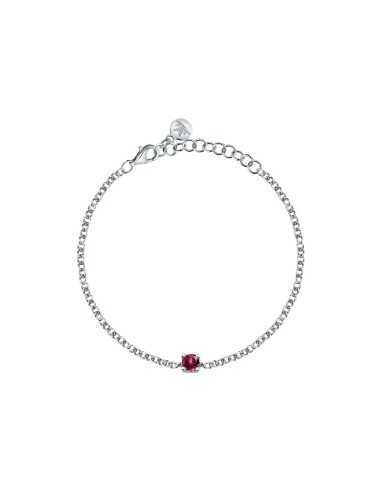 Bracciale MORELLATO donna Tesori arg. 925 - pietra rossa