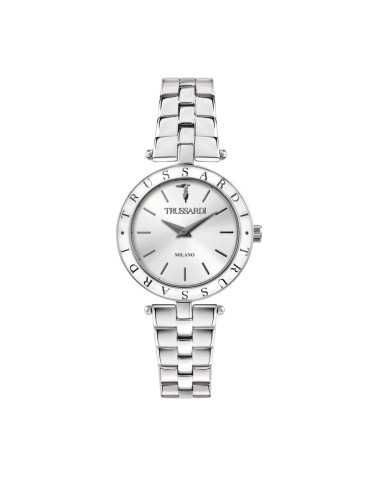 Orologio TRUSSARDI donna T-shiny tempo acciaio / argento